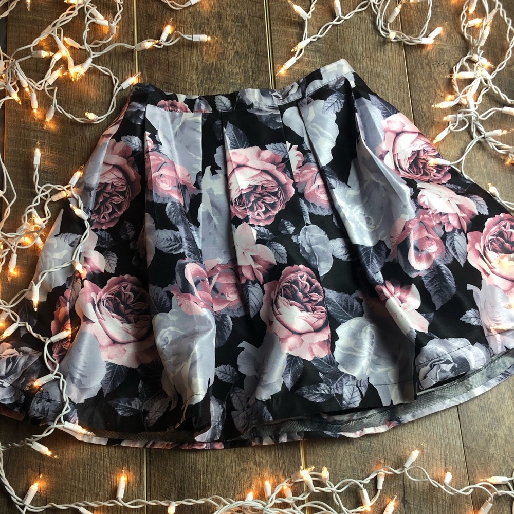 Floral skirt